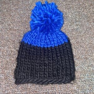 FREE PEOPLE Cozy Up Color Blocked Beanie